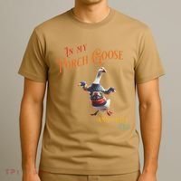 In My Porch Goose And Chill Era Funny T-Shirt thumb 3