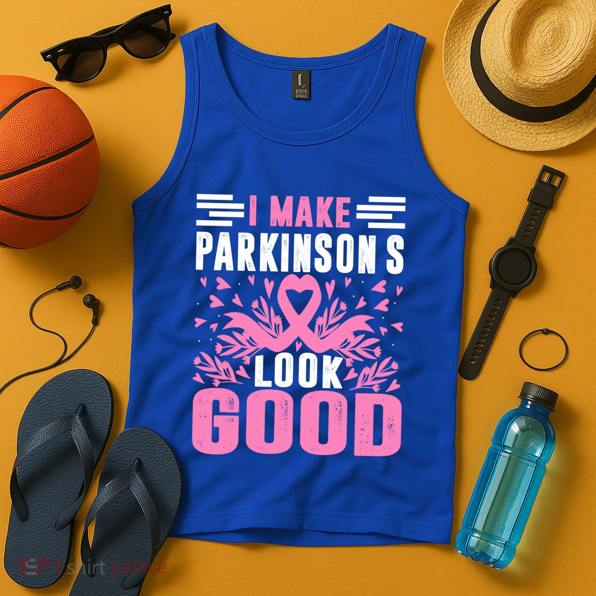 I Make Parkinsons Look Good Funny Parkinsons Disease Gift Tank Top