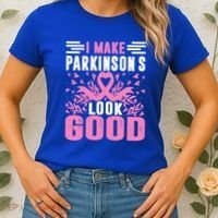 I Make Parkinsons Look Good Funny Parkinsons Disease Gift Women's T-Shirt thumb 2