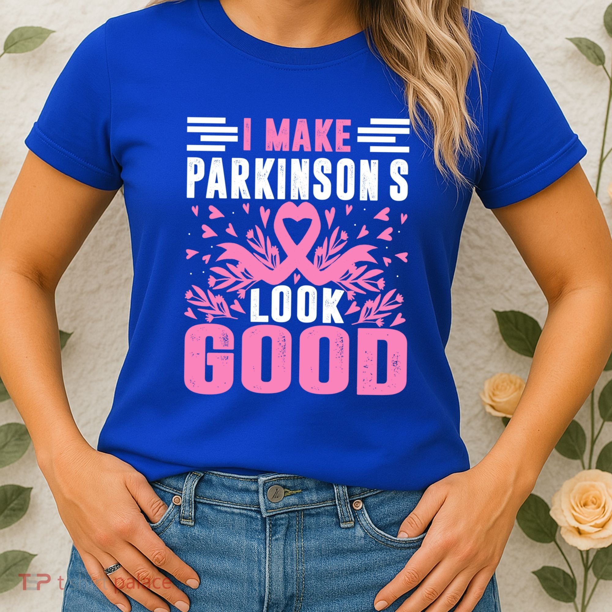 I Make Parkinsons Look Good Funny Parkinsons Disease Gift Women's T-Shirt