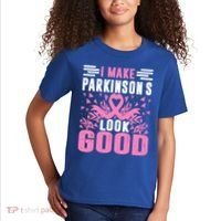 I Make Parkinsons Look Good Funny Parkinsons Disease Gift Kids T-Shirt thumb 2