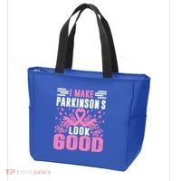 I Make Parkinsons Look Good Funny Parkinsons Disease Gift Tote Bag thumb 3