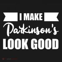 I Make Parkinsons Look Good Gift USA-Made Doggie Bandana thumb 2