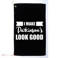I Make Parkinsons Look Good Gift Golf Towel thumb 0
