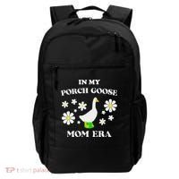 In My Porch Goose Mom Era Goose Clothes Silly Cute Groovy Backpack thumb 0
