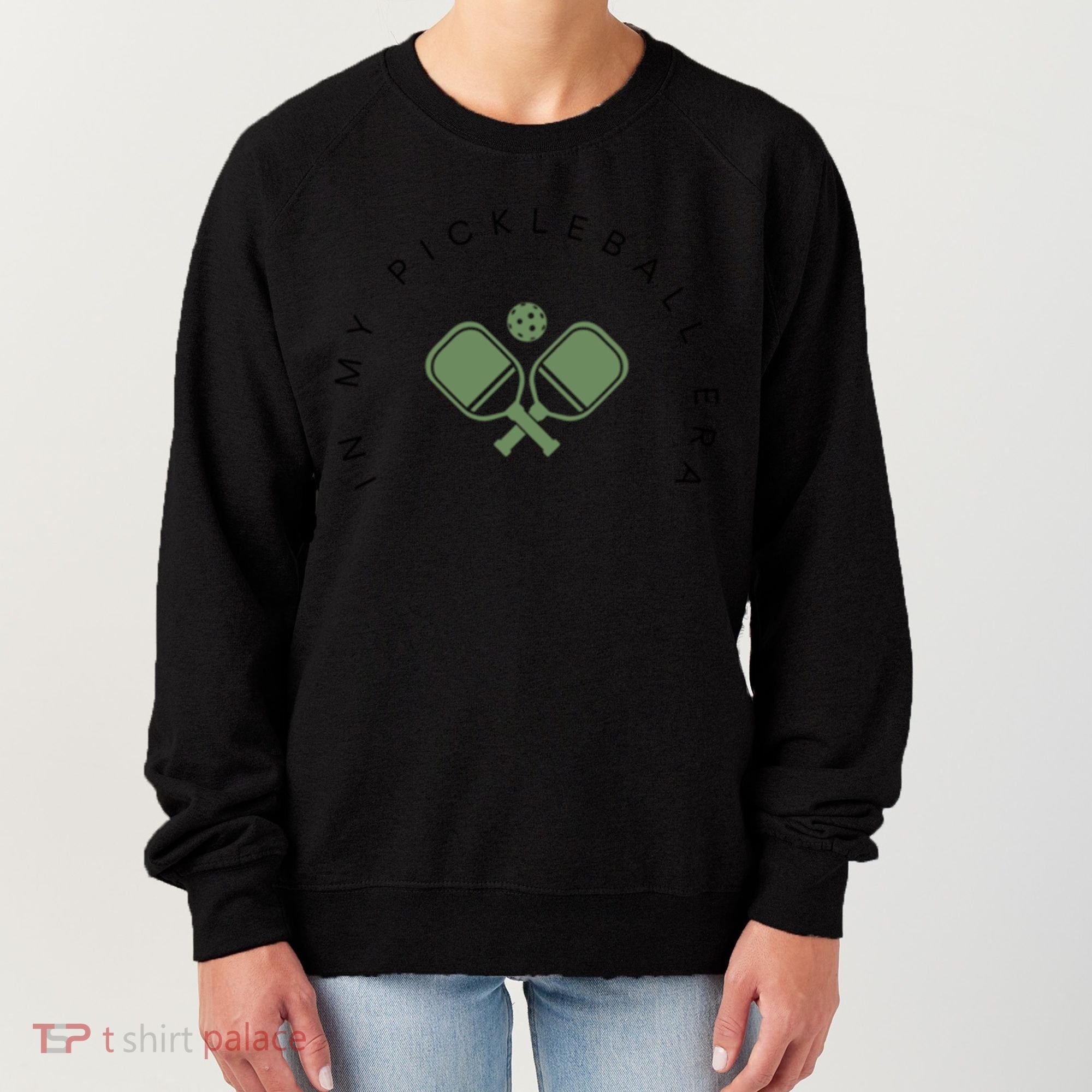 In My Pickleball Era I Love Pickleball Team Player Coach Funny Gift Women's Sweatshirt