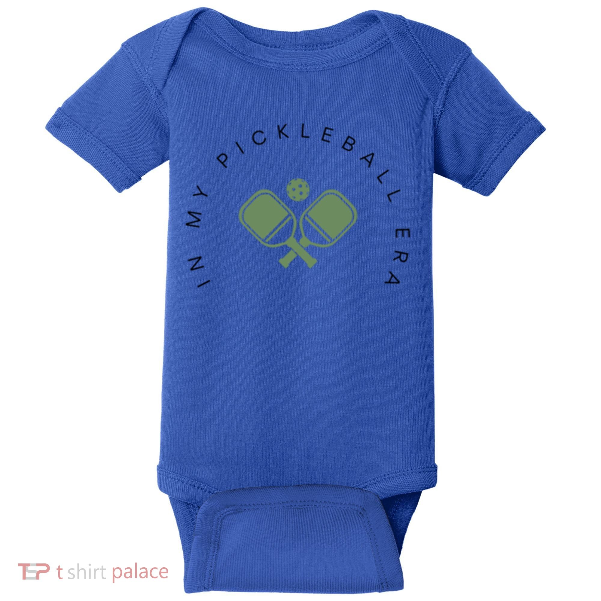 In My Pickleball Era I Love Pickleball Team Player Coach Funny Gift Baby Bodysuit