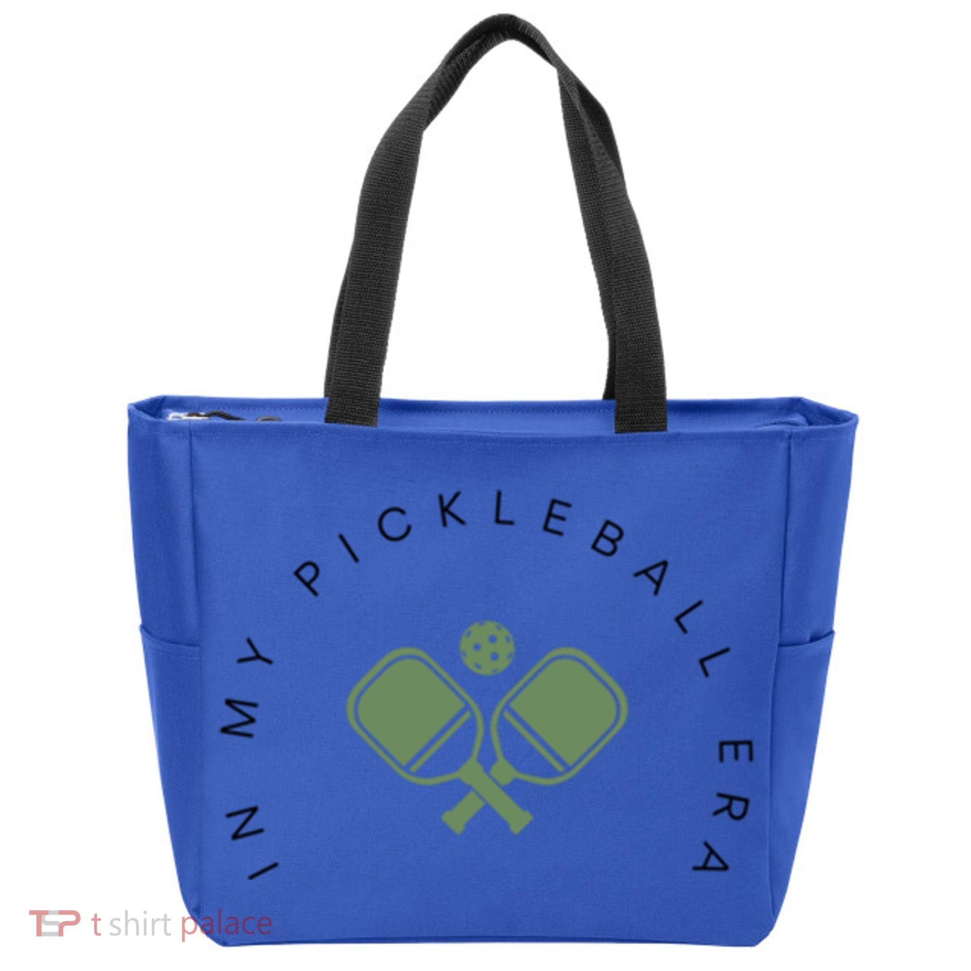 In My Pickleball Era I Love Pickleball Team Player Coach Funny Gift Tote Bag