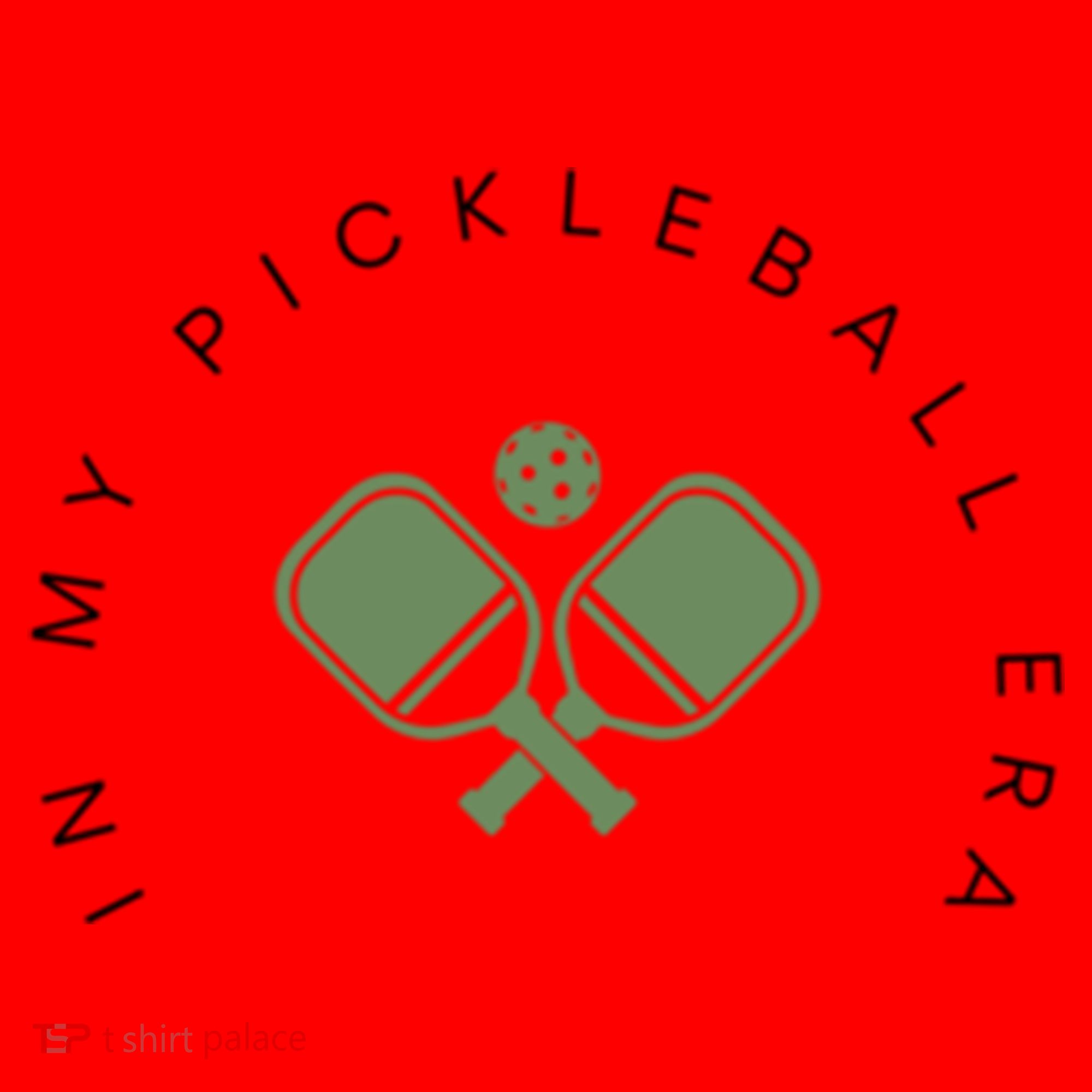 In My Pickleball Era I Love Pickleball Team Player Coach Funny Gift Santa Hat