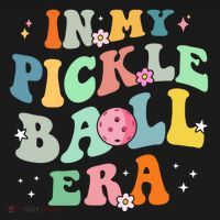 In My Pickleball Era Retro Game Day Funny Pickleball Player Gift Women's Hoodie thumb 2
