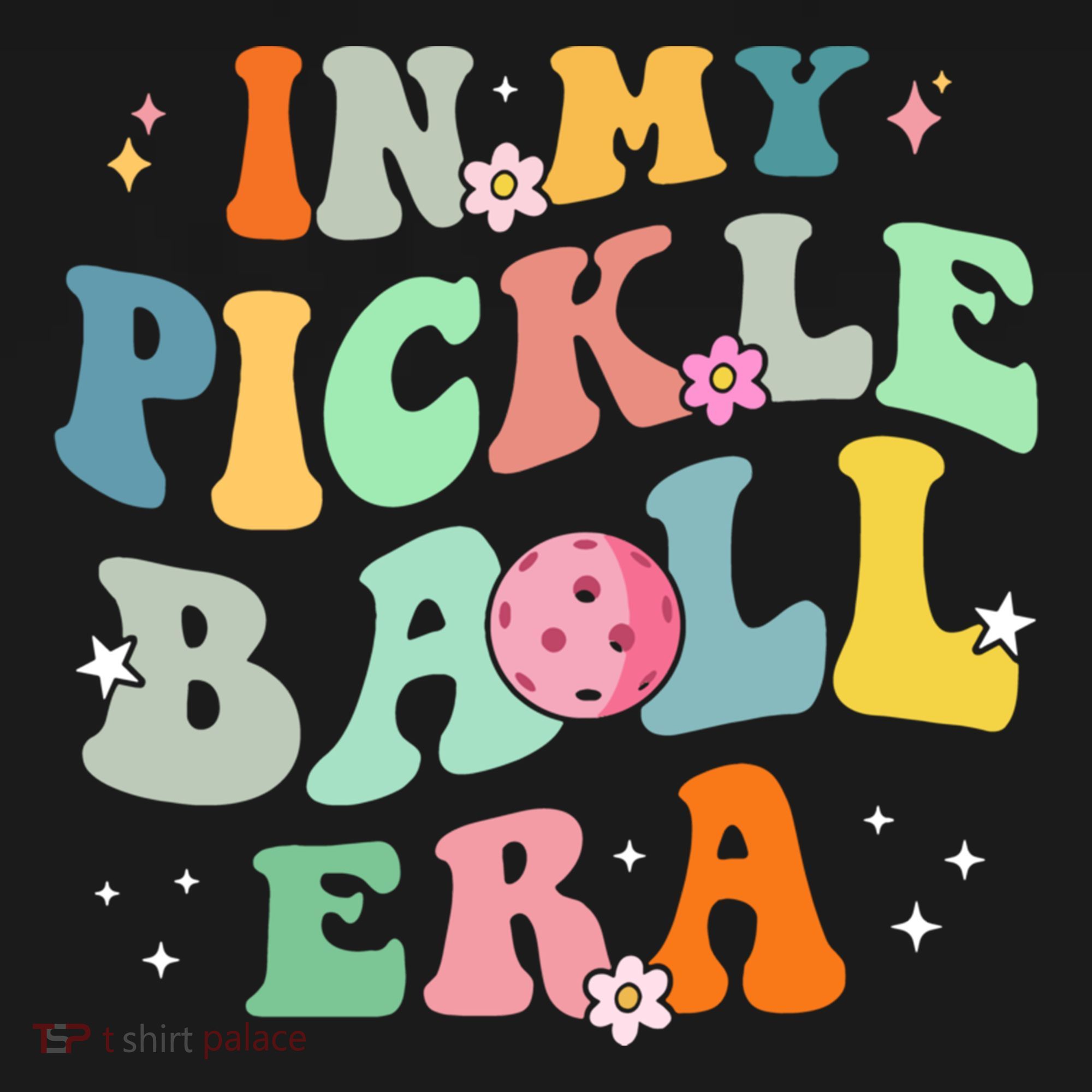 In My Pickleball Era Retro Game Day Funny Pickleball Player Gift Women's Hoodie