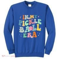 In My Pickleball Era Retro Game Day Funny Pickleball Player Gift Sweatshirt thumb 0