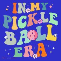 In My Pickleball Era Retro Game Day Funny Pickleball Player Gift Polo thumb 2
