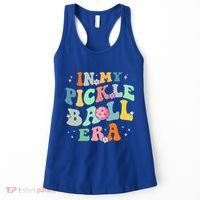 In My Pickleball Era Retro Game Day Funny Pickleball Player Gift Women's Tank Top thumb 0