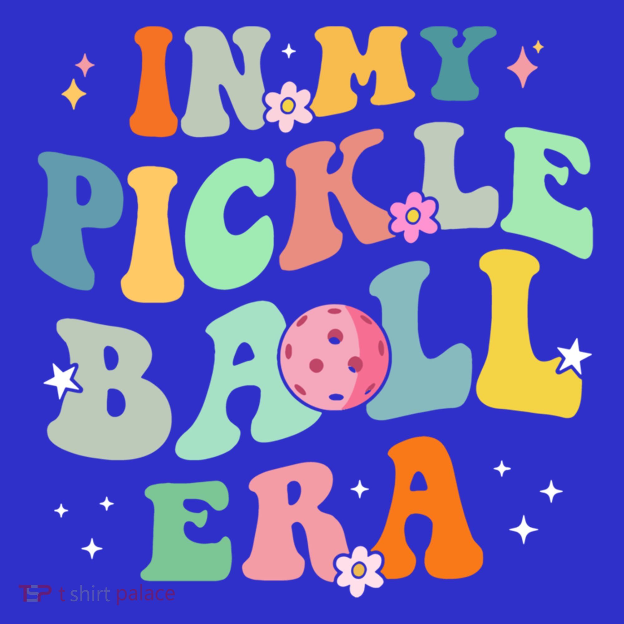 In My Pickleball Era Retro Game Day Funny Pickleball Player Gift Women's Tank Top