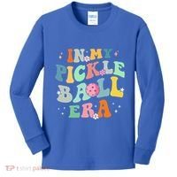 In My Pickleball Era Retro Game Day Funny Pickleball Player Gift Kids Long Sleeve Shirt thumb 0