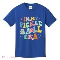 In My Pickleball Era Retro Game Day Funny Pickleball Player Gift Kids T-Shirt thumb 0