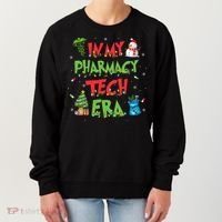 In My Pharmacy Tech Era Christmas Pharmacy Technician Gift Women's Sweatshirt thumb 0