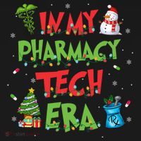 In My Pharmacy Tech Era Christmas Pharmacy Technician Gift Pajama Set thumb 2