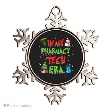 In My Pharmacy Tech Era Christmas Pharmacy Technician Gift Ornament