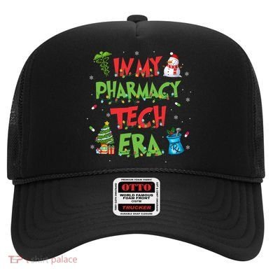 In My Pharmacy Tech Era Christmas Pharmacy Technician Gift Hat