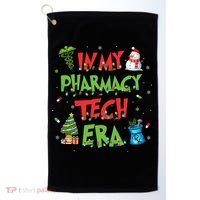 In My Pharmacy Tech Era Christmas Pharmacy Technician Gift Golf Towel thumb 0