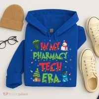 In My Pharmacy Tech Era Christmas Pharmacy Technician Gift Hoodie thumb 4