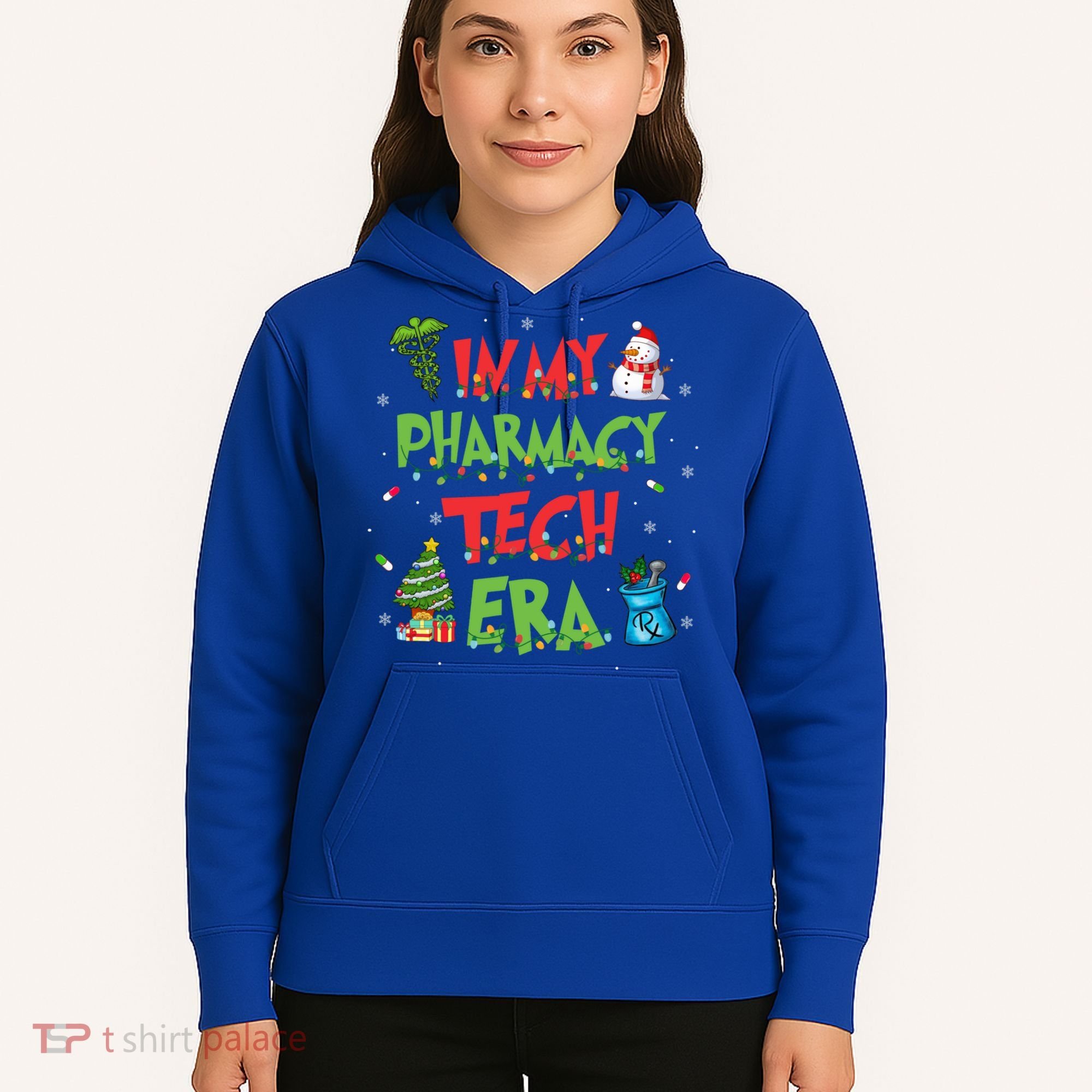 In My Pharmacy Tech Era Christmas Pharmacy Technician Gift Hoodie