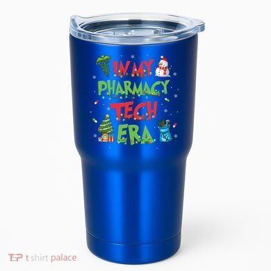 In My Pharmacy Tech Era Christmas Pharmacy Technician Gift Tumbler