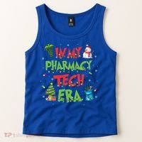 In My Pharmacy Tech Era Christmas Pharmacy Technician Gift Tank Top thumb 2