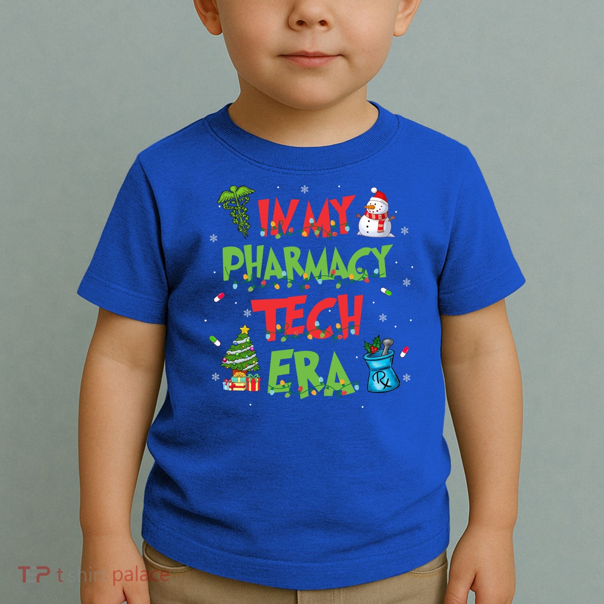 In My Pharmacy Tech Era Christmas Pharmacy Technician Gift Toddler T-Shirt