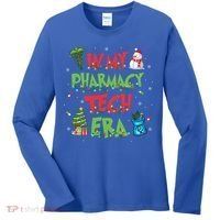 In My Pharmacy Tech Era Christmas Pharmacy Technician Gift Women's Long Sleeve Shirt thumb 0