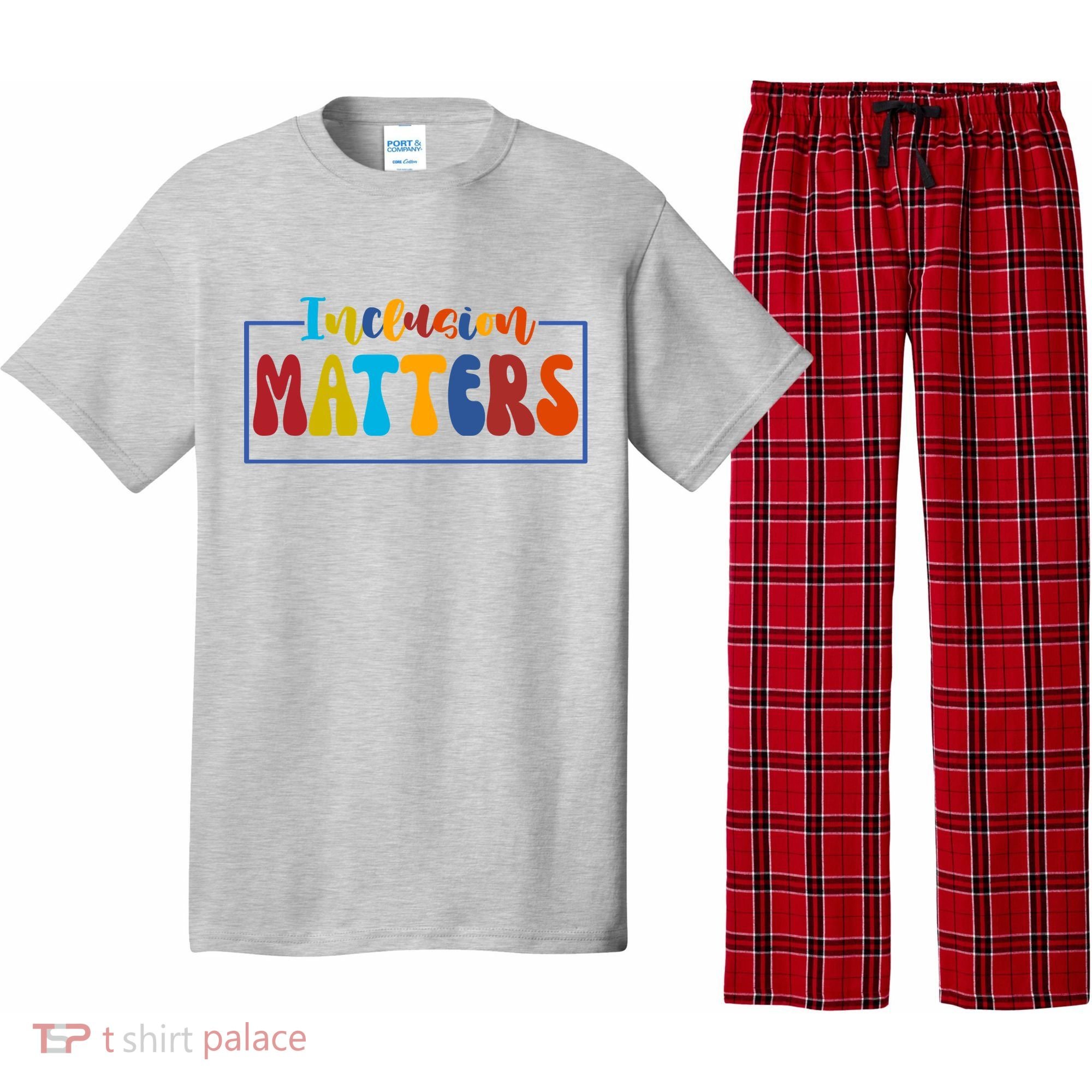 Inclusion Matters Positive Diversity Kindness Pajama Set