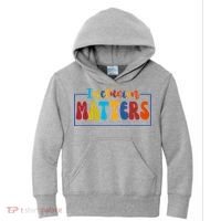 Inclusion Matters Positive Diversity Kindness Kids Hoodie thumb 0