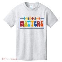 Inclusion Matters Positive Diversity Kindness Kids T-Shirt thumb 0
