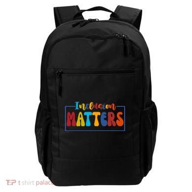 Inclusion Matters Positive Diversity Kindness Backpack
