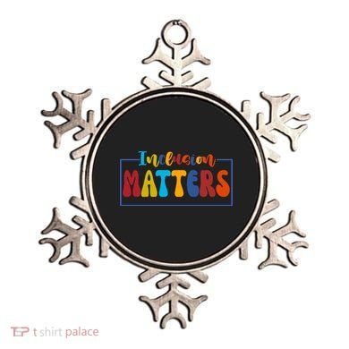 Inclusion Matters Positive Diversity Kindness Ornament
