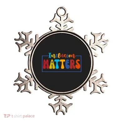 Inclusion Matters Positive Diversity Kindness Ornament