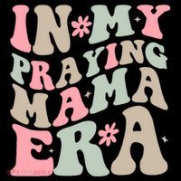In My Praying Mama Era Doggie Tank thumb 4