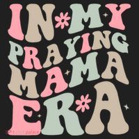 In My Praying Mama Era Golf Towel thumb 3