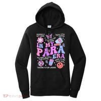 In My Para Era Paraprofessional Paraeducator Back To School Women's Hoodie thumb 0