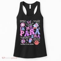 In My Para Era Paraprofessional Paraeducator Back To School Women's Tank Top thumb 0