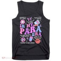 In My Para Era Paraprofessional Paraeducator Back To School Tank Top thumb 0