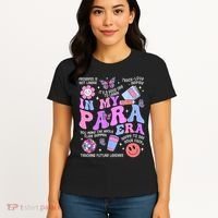 In My Para Era Paraprofessional Paraeducator Back To School Women's T-Shirt thumb 4