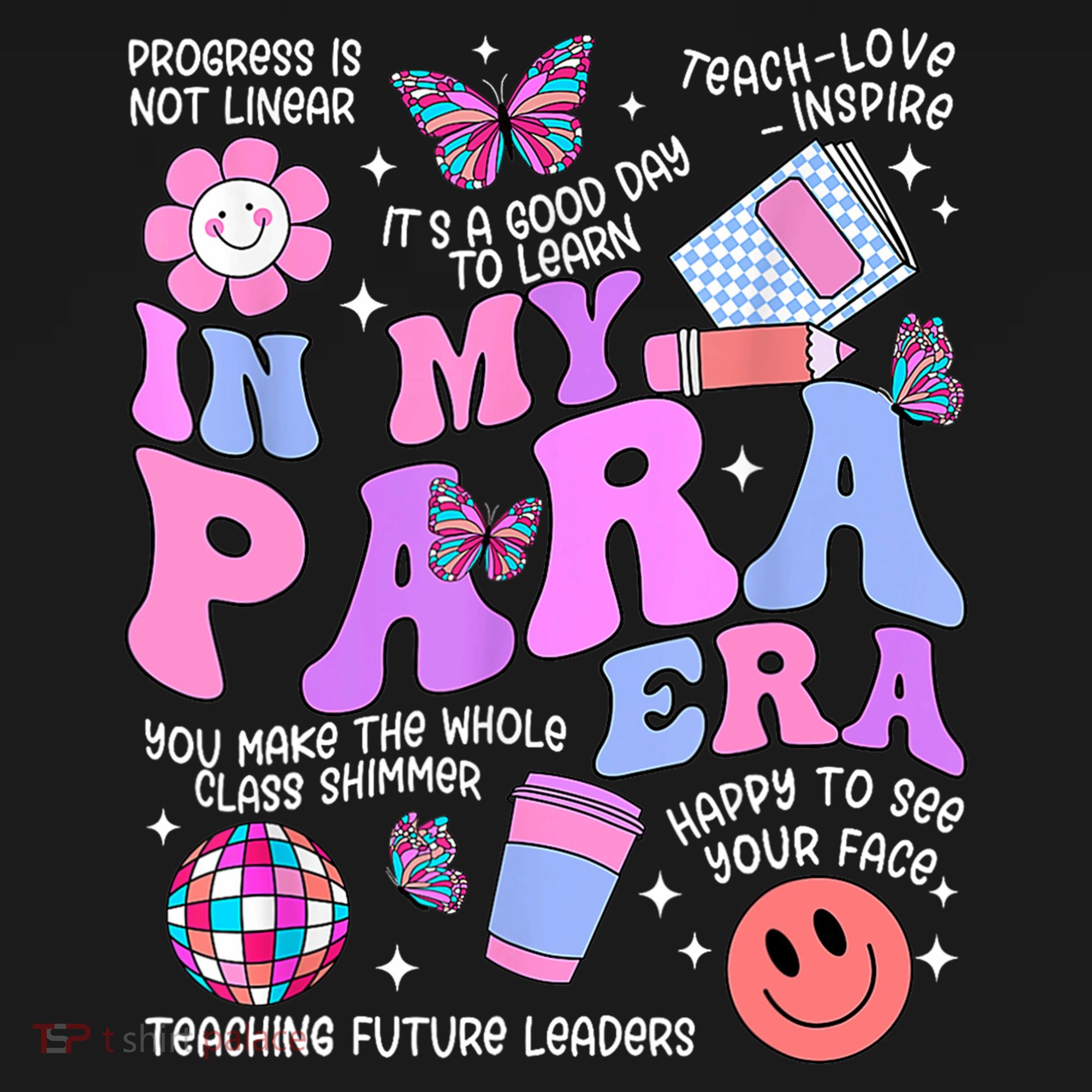 In My Para Era Paraprofessional Paraeducator Back To School Tote Bag