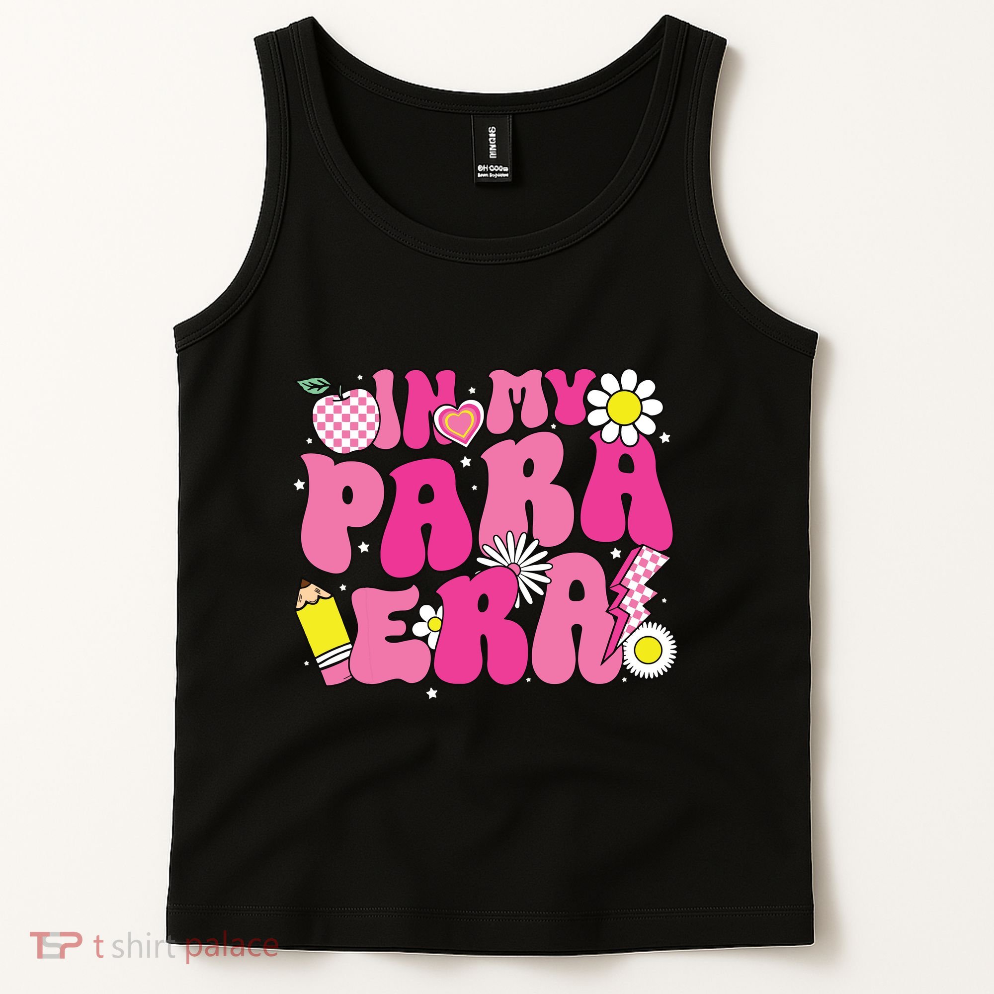 In My Para Era Teacher Back To School First Day Of School Tank Top