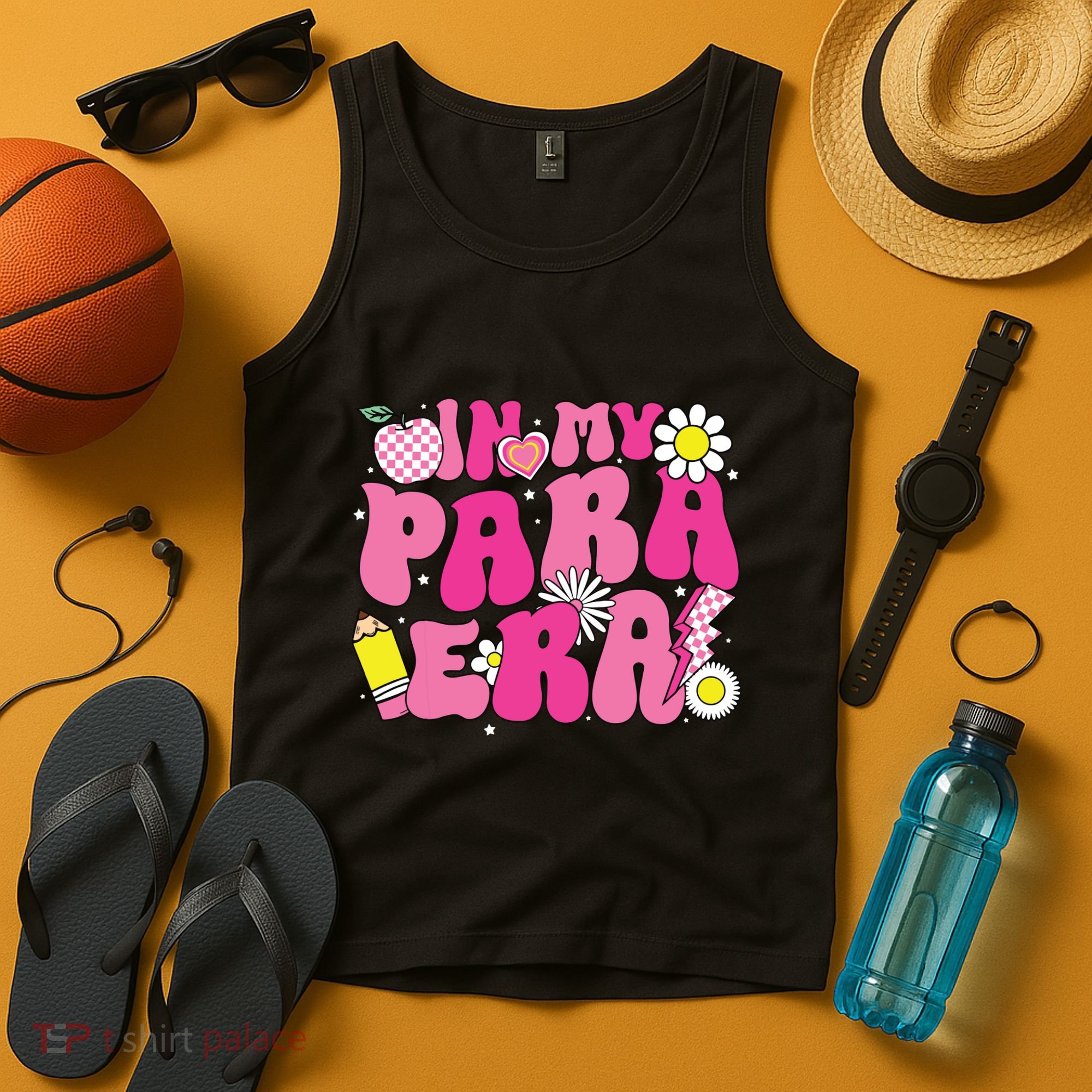 In My Para Era Teacher Back To School First Day Of School Tank Top