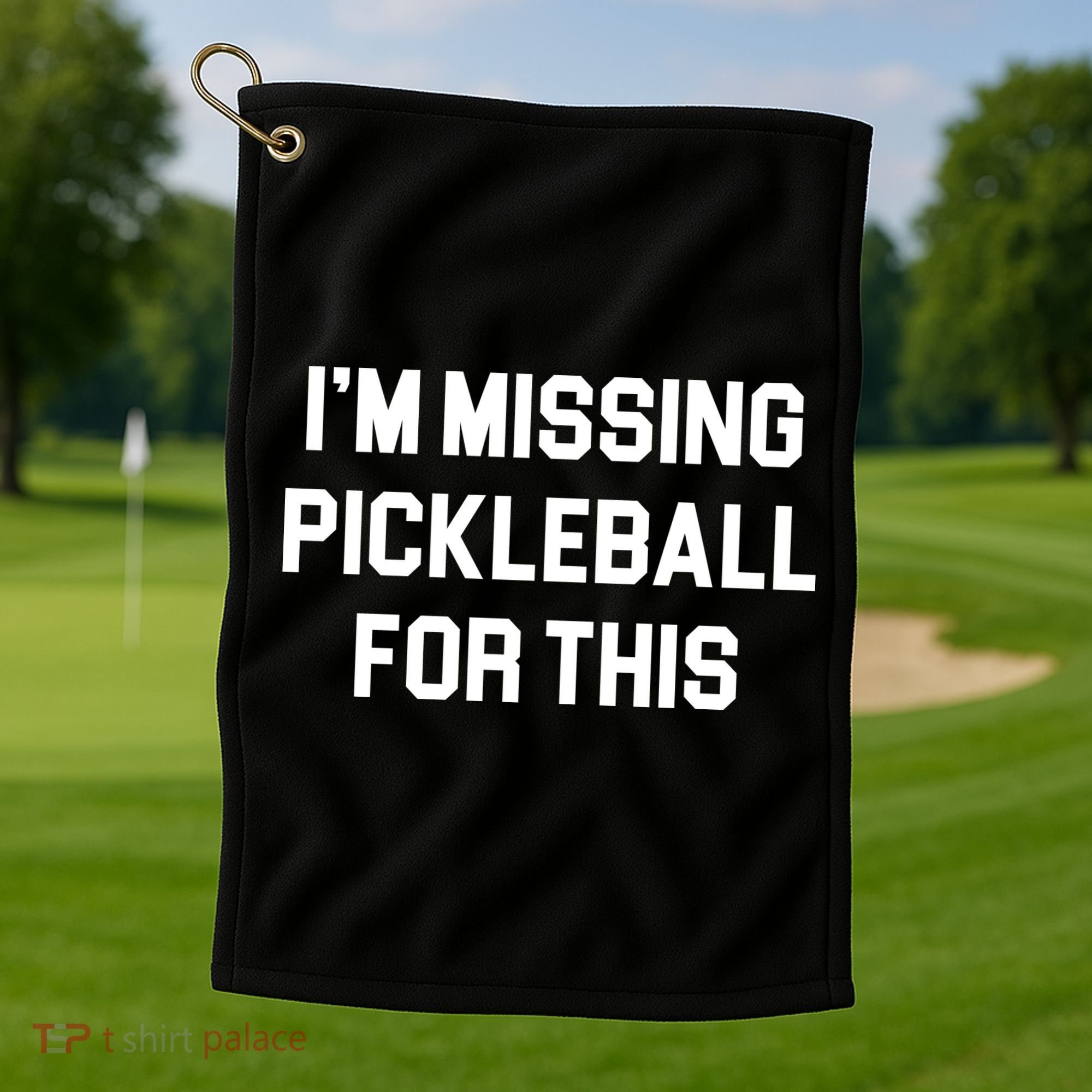 I'm Missing Pickleball For This Golf Towel