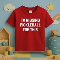 I'm Missing Pickleball For This Toddler T-Shirt thumb 3