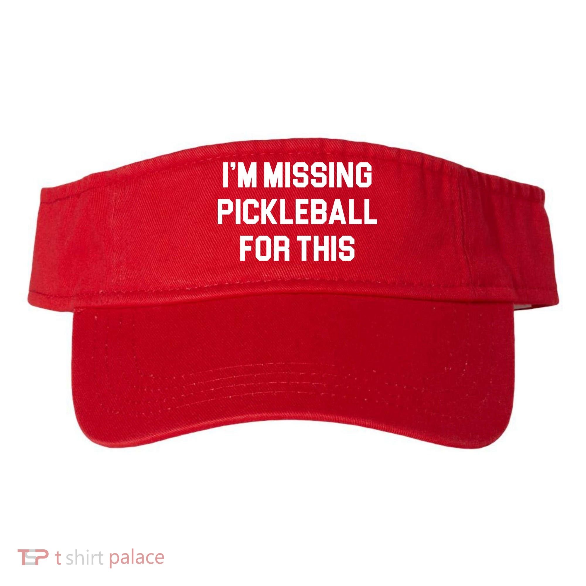 I'm Missing Pickleball For This Visor